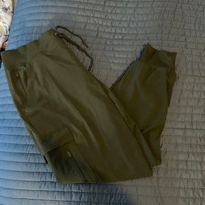 Target all in motion olive green joggers size M